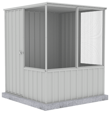 Absco Chicken Coop 1.52mW x 1.52mD x 1.80mH Zincalume - Shed City